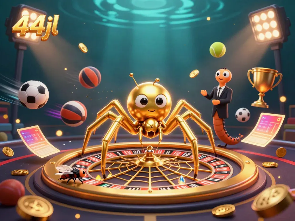 Engage in thrilling bets at 44jl casino featuring dynamic scenes with animated characters.