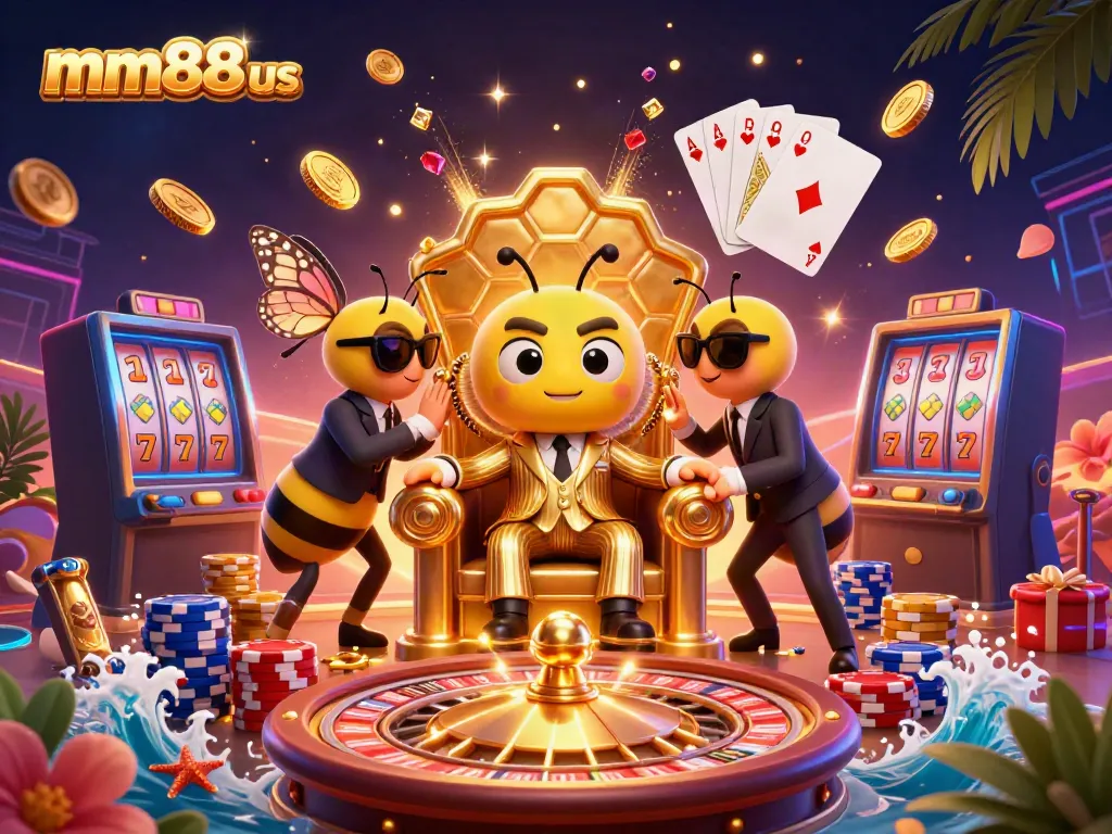 Spin winning slots at mm88 us with buzzing characters and golden treasures!