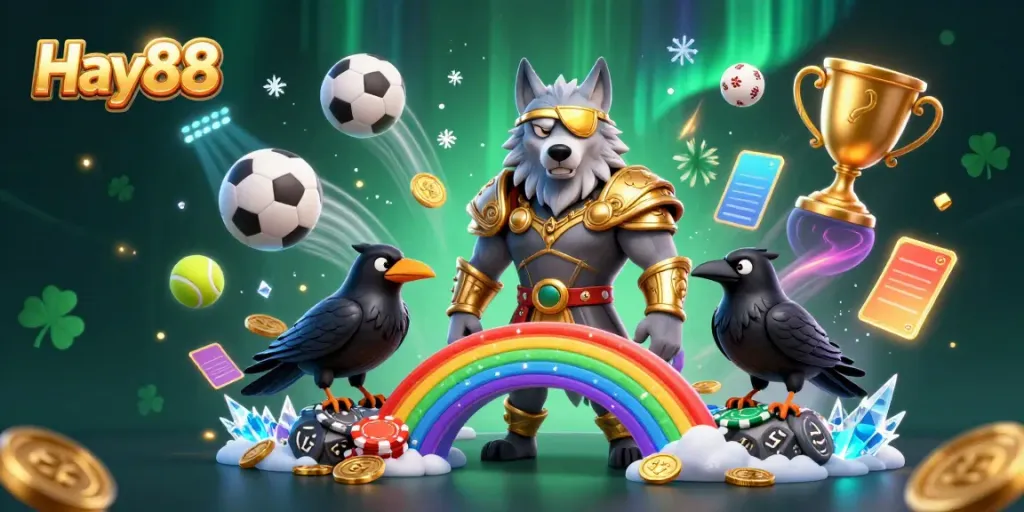Players engage with thrilling games at Hay88, featuring vibrant designs and dynamic betting elements.