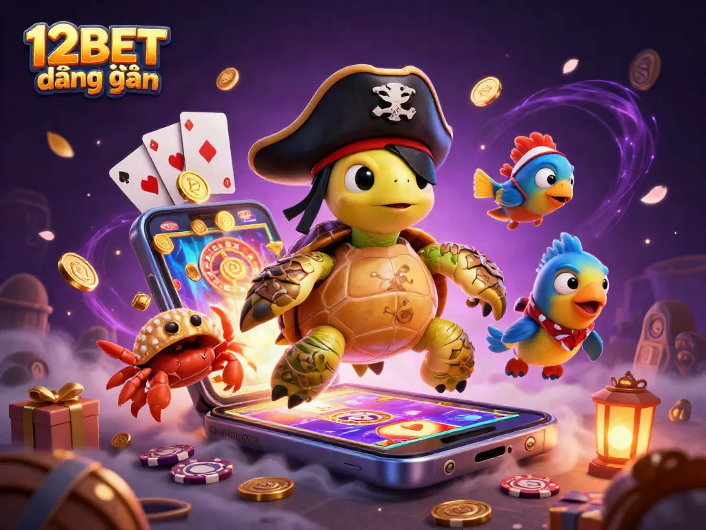 Engage in thrilling adventures with 12BET đăng nhập featuring colorful slot games and treasure.