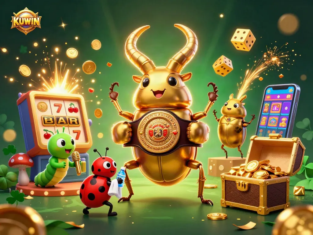 Experience the thrill of winning with KUWIN's captivating casino games and vibrant visuals.